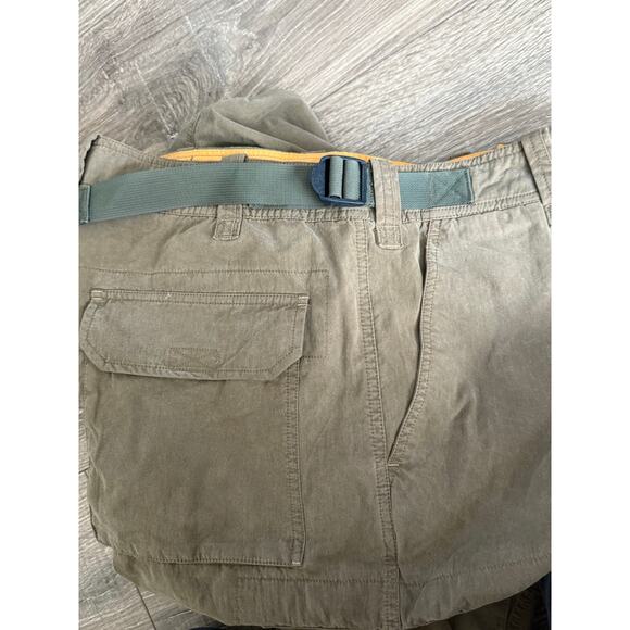 Abercrombie Fitch Pants Men M Green VTG 90s Y2K Paratrooper Baggy Cargo Wide Leg - Picture 10 of 14